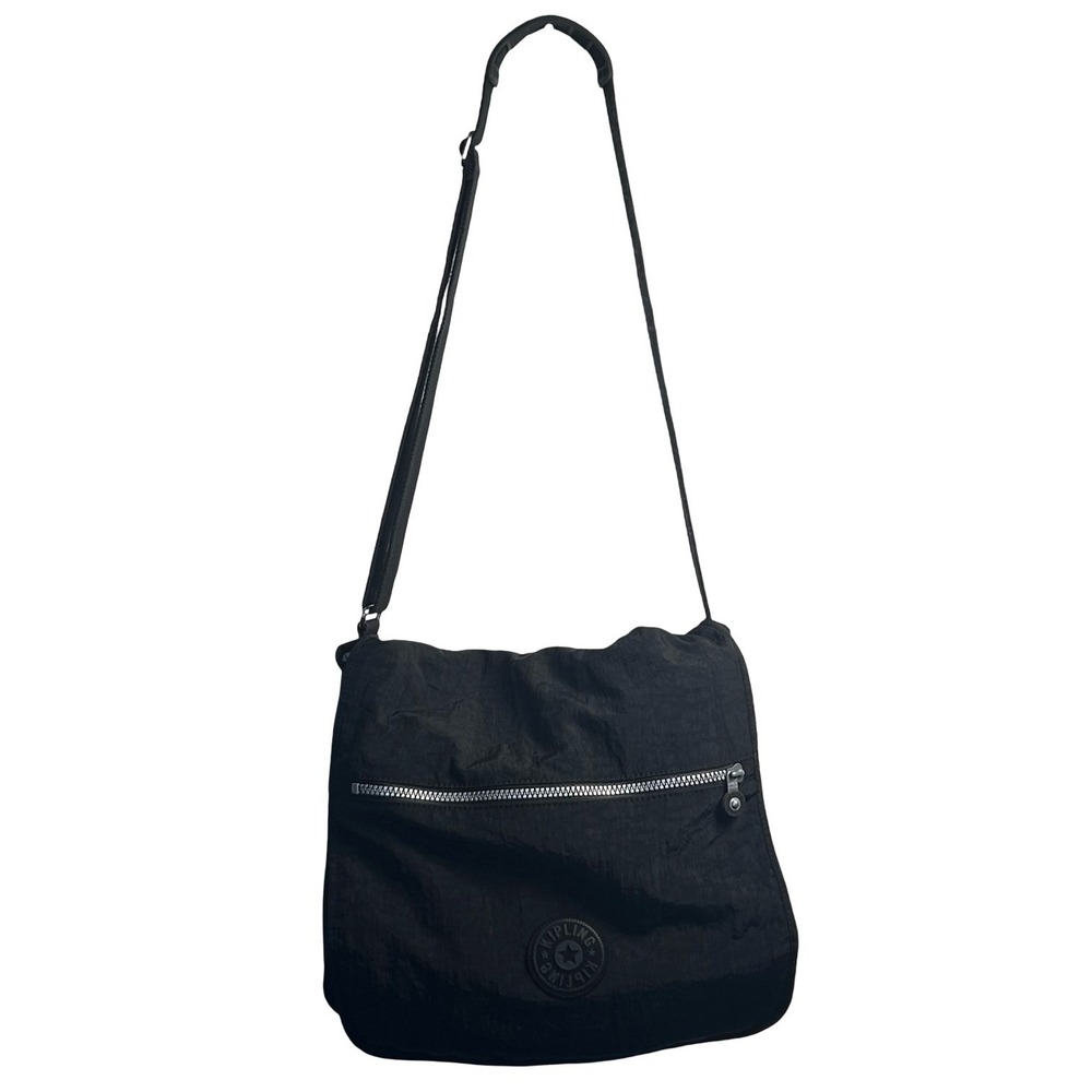 Kipling Madhouse Messenger Bag Expandable Crinkle Nylon Crossbody Utility